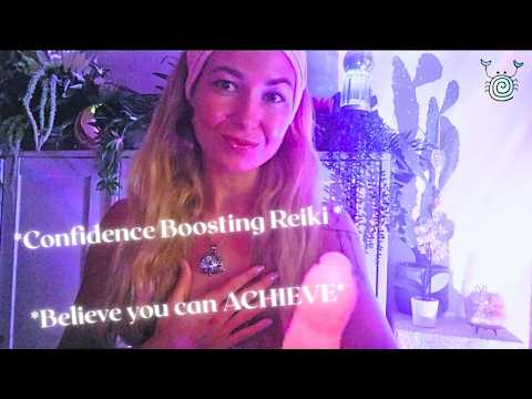 ✨ ASMR Reiki for Confidence Boost ✨ Believe You CAN Achieve | Tuning Fork Healing + Crystal Energy