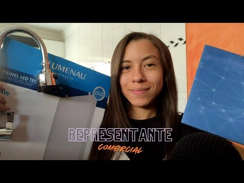 ASMR ROLEPLAY REPRESENTANTE COMERCIAL - Vendendo Itens para Casa 🏠