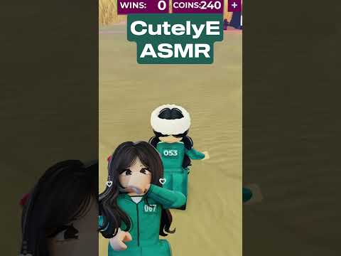 Can you guess these words in inaudible? ASMR  #squidgame #roblox #mouthsounds #inaudible