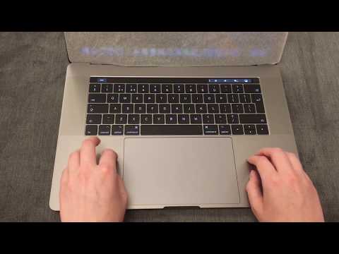 ASMR MacBook Pro (with touchbar) Unboxing