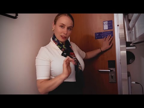 asmr train attendant roleplay | real train sound | personal attention