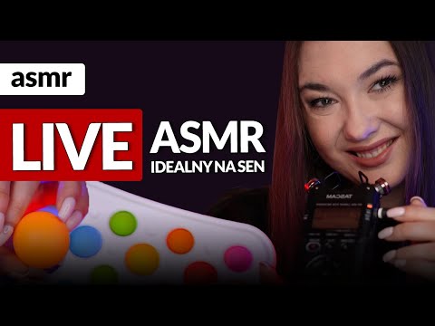 🔴 ASMR PO POLSKU, IDEALNY NA SEN - LIVE!