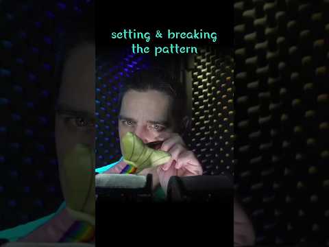 Crinkle Fish Breaking the Pattern #ASMR Setting Pattern #Tingles