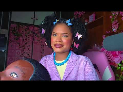 ASMR ~ Messy Hairstylist That Loves To Gossip Does Your Hair While Oversharing 