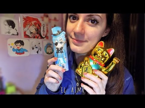 ★ASMR italiano★ Sussurri e TAPPING su oggetti vari♥ (whispering)