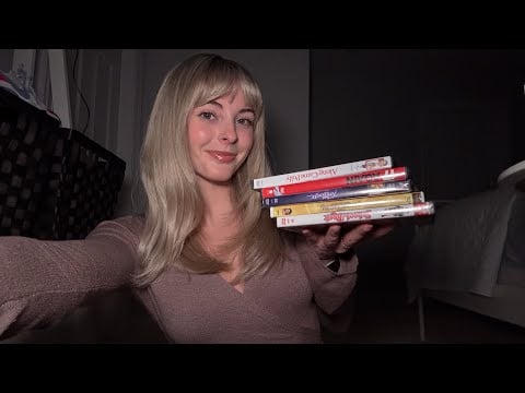 ASMR | DVD Collection 📺 Whisper Rambling about different movies 