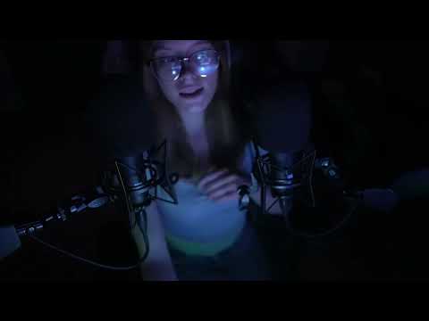 ASMR Mouth Sounds in the Dark