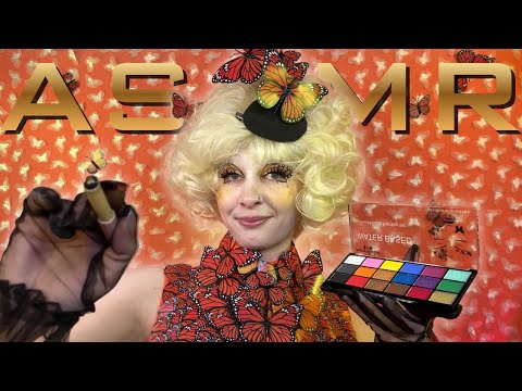 Effie Trinket Does Your Hunger Games Makeup 🦋 Unofficial Soft Spoken ASMR for Sleep & Favorable Odds