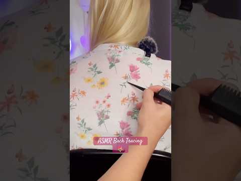 tracing pretty flowers💜🌷 #asmr