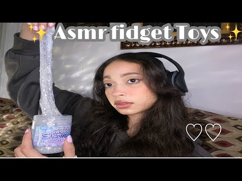 ASMR~ SENSORY ITEMS (FIGET TOYS) TINGLESS!!!!! ￼ ODDLY SATISFYING  ♡ ♡ ♡