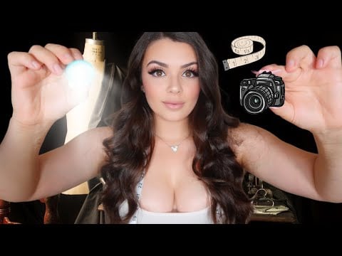 ASMR Taking Your Photos & Measuring You Roleplay 📸📐 Personal Attention