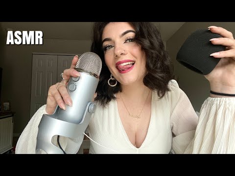 ASMR | aggressive mic scratching & mic sounds | ASMRbyJ