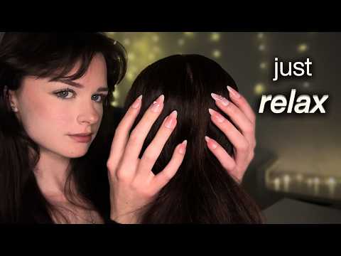 Scalp Scratching, Massage, Gentle Pulling [ASMR] for Relaxation, Tingles, and Sleep