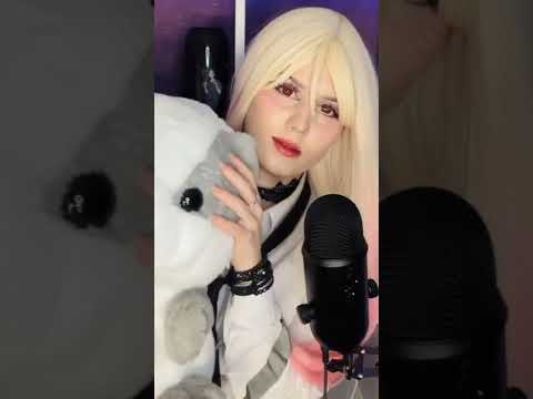🌙 ASMR anime cosplay Marin Kitagawa 💗 relaxing video (full on my channel) ￼￼