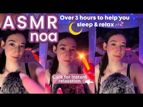 Personal attention, Energy Rain, Triggers to help you sleep | OVER 3 HOURS 💕| live #121