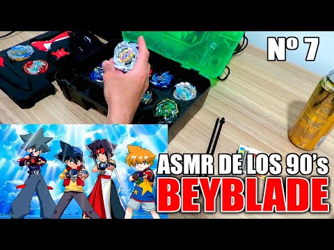 ASMR de los 90's | #7 Beyblade