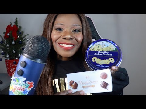 Mix Chocolates/Sugar Butter Cookies ASMR Eating Sounds