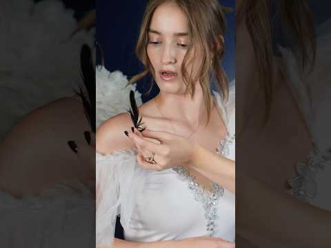 ASMR White Swan Dress Fitting Part 1 Transformation #asmrwhiteswan