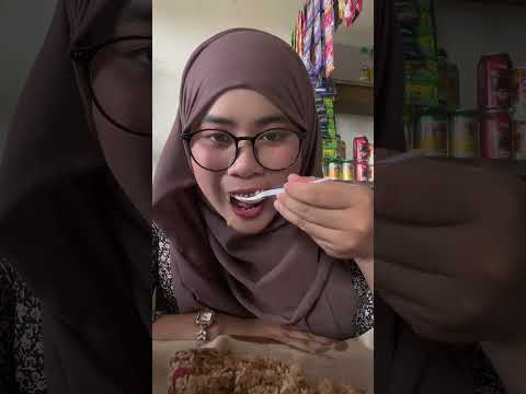 Makan nasi goreng #asmrvideo #mukbang