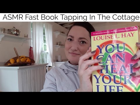 ASMR Fast Soft Cover Book Tapping In The Cottage(Lo-fi)