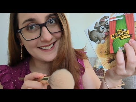 ASMR MOUTH SOUNDS, TRACING & CAMERA BRUSHING