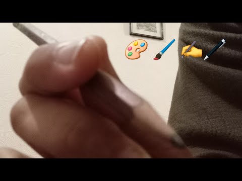 ASMR drawing on your face ✨️ lofi asmr  , soft spoken 