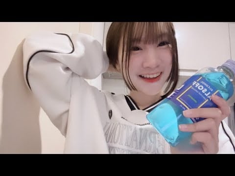 ASMR take care of your face from sunburn ☀️🧴
