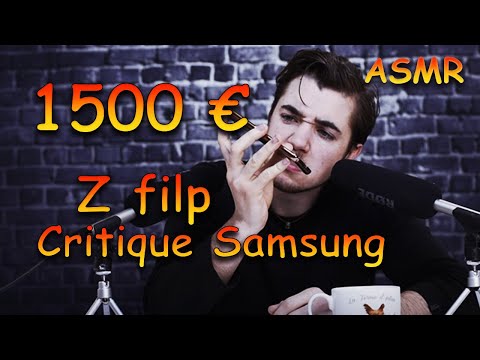 ASMR FR : Critique Samsung Galaxy Z Flip 5G asmr français 1500 euros