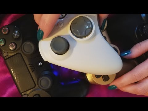 ASMR | Controller Sounds | Half Whispering & Half No Talking