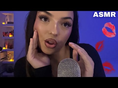 #ASMR - BRUITS DE BOUCHE AVEC LA SENSIBILITÉ AU MAXIMUM 😴💋