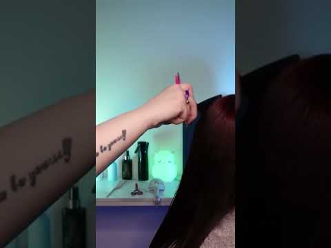 A Real Person ASMR Haircut, Hair Drying & Hair Crimping #bebravebeyouasmr #asmrhaircut #asmr