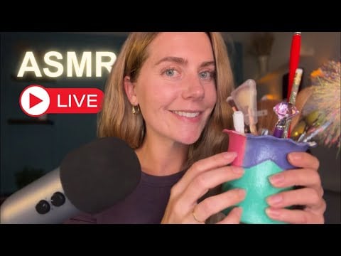 Live ASMR Hangout Session 😴 personal attention, candle tapping, & verse requests