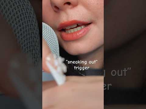 ASMR "Sneaking Out" Trigger Words  #asmr