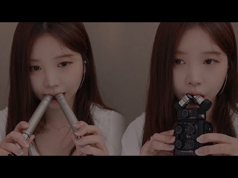 입소리 좋아하세요?마이크 니블링ASMR 팅글유도🚫 Mic Nibbling Mouth sounds 口の音