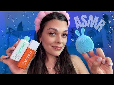 ASMR: Amiga Faz Seu Skincare Antes De Você Dormir 🧴🫧