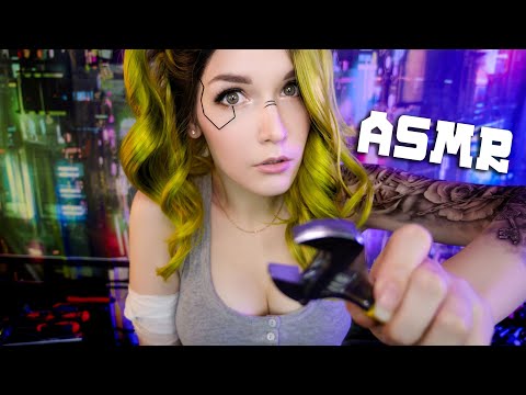 АСМР [RP] Починю Киборга 🔧🤖  ASMR Fixing Cyborg  ⚙️🔨