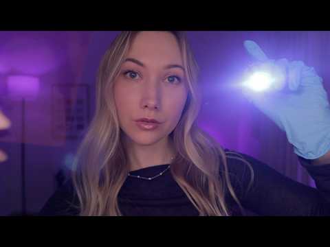 ASMR “Let Me Just Check...Let’s Take A Look…”(random tests & lots of lights) 🩵