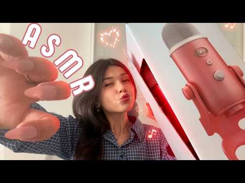 ASMR💗 Finally Upgraded My Setup! 🎙️ Unboxing + Mouth Sounds + Hand Sounds + TinglessS