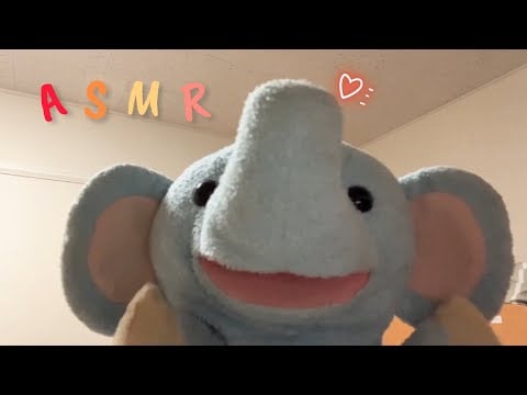 ASMR that warms your heart💝~puppet does your makeup!