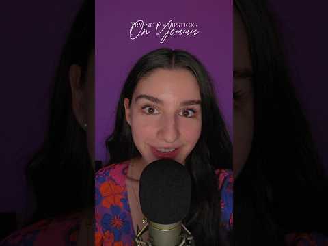 They all look gorgeous on YOU 💄  #asmr #asmrshorts