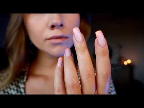 ASMR Slow Hand Movement | No Talking | LoFi Face Touching | Visual Triggers for Sleep