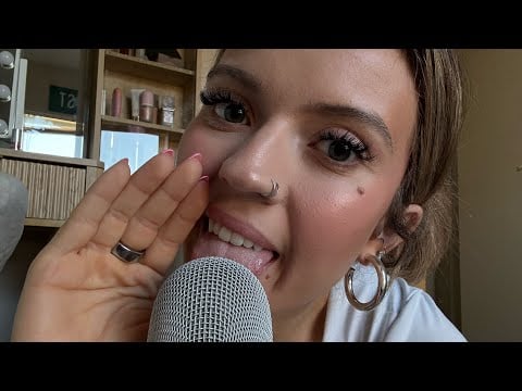 ASMR| ‘Pausing for Thumbnail’ Subtle Mouth Sounds/Triggers + Long Nail Tapping