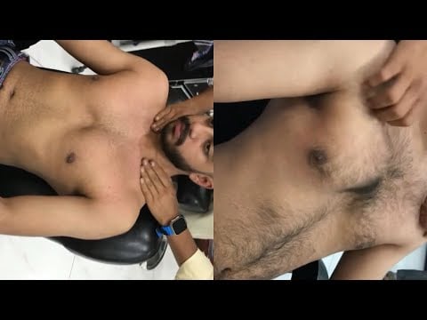 Hairy vs Shaved Chest Massage 💆‍♂️ | Most Relaxing Compilation ASMR