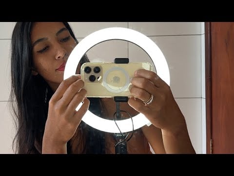 Asmr caseirinho Tapping na lente + sons de boca