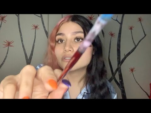 Tu amiga te maquilla para Halloween- María ASMR roleplay