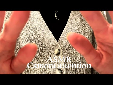ASMR 🌙 Camera attention  - Camera touching and hand movements (no talking)