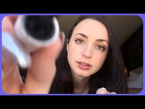 2 Minute ASMR | Doing your Brows and Lashes for the Wedding