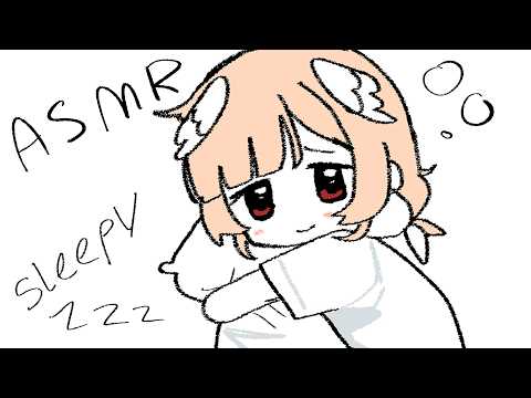 ASMR sleepy girlfriend cuddles in my actual bed...