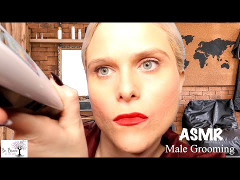 ASMR Male Grooming: Facial, Hand Massage, Wet Shave & Haircut