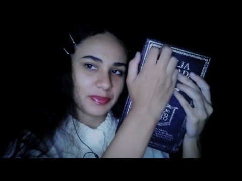 ASMR: ACALMANDO A SUA ALMA "Lendo A Bíblia"
